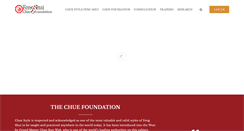 Desktop Screenshot of chuefoundation.org