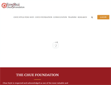 Tablet Screenshot of chuefoundation.org